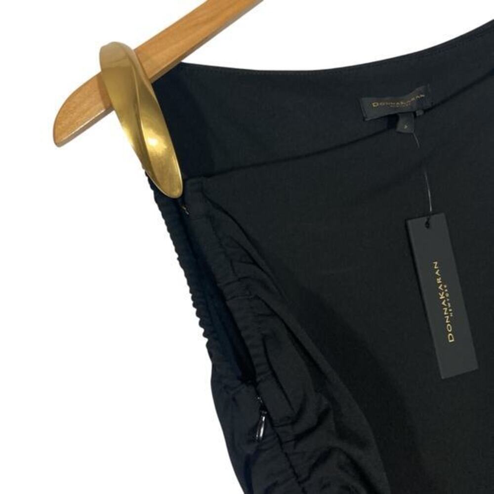 DONNA KARAN‎ NEW YORK nwt $169 hardware strap wide-leg pants jumpsuit 2 XS - Picture 7 of 12
